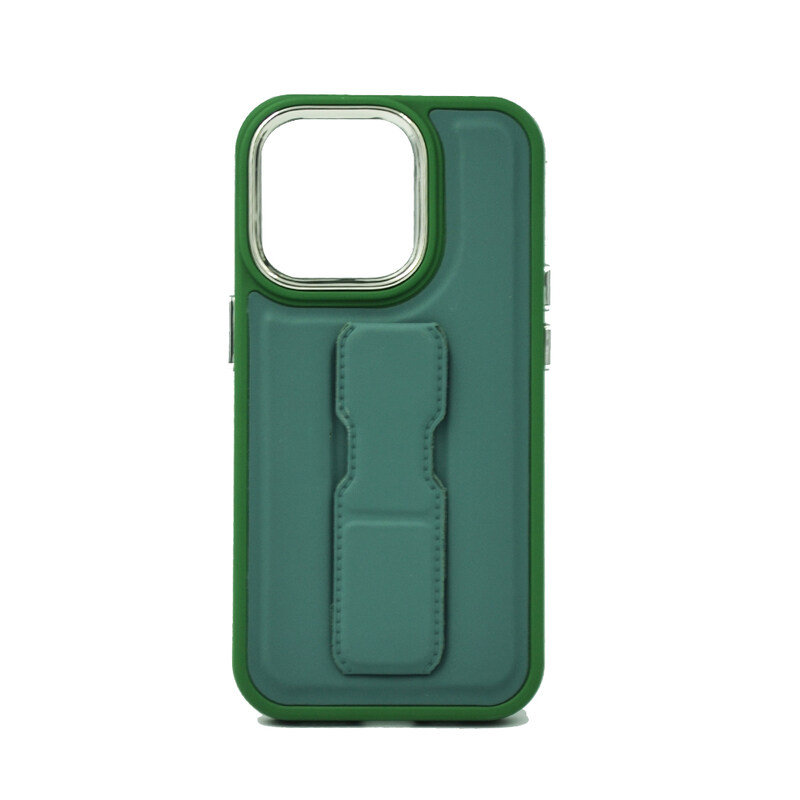 

Generic Joway Js Leather Grip Silver Case Iphone 14 Pro Green