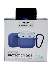 Keephone Silicone Case for Airpods 3, Blue