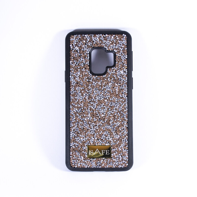 

N/a ISAFE BLING HARD COVER GALAXY S9 ROSEGOLD
