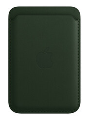 Apple Leather Wallet with MagSafe, MM0X3ZE/A, Sequioa Green