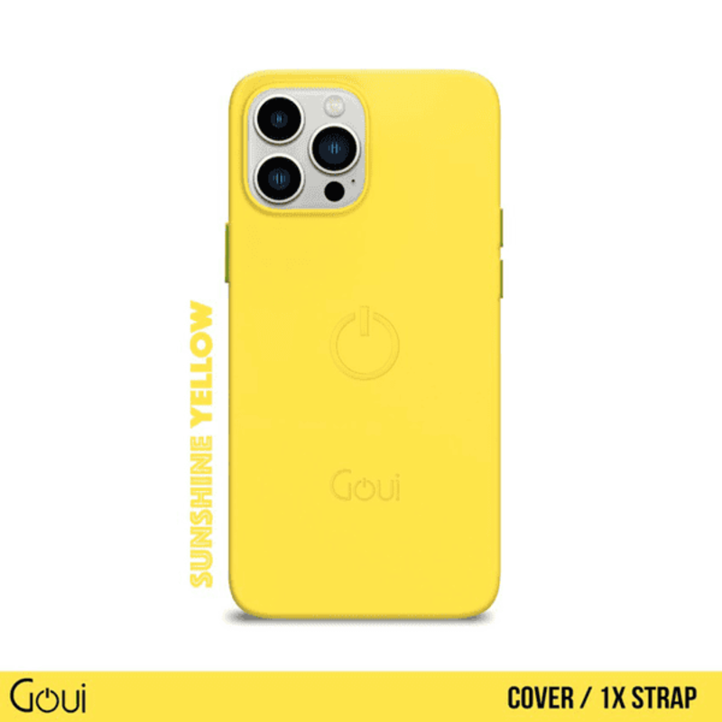 

N/a GOUI MAGNETIC CASE IPHONE 15 PRO MAX SUNSHINE YELLOW