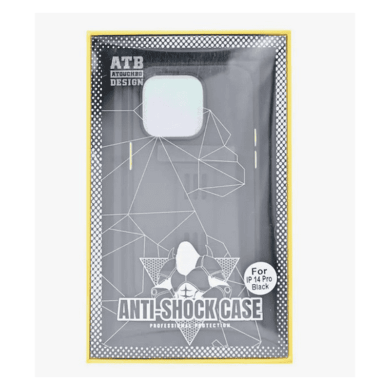

N/a ATB TRANSPARENT MAGNETIC SUCTION BRACKET CASE IPHONE 14 PRO BLACK