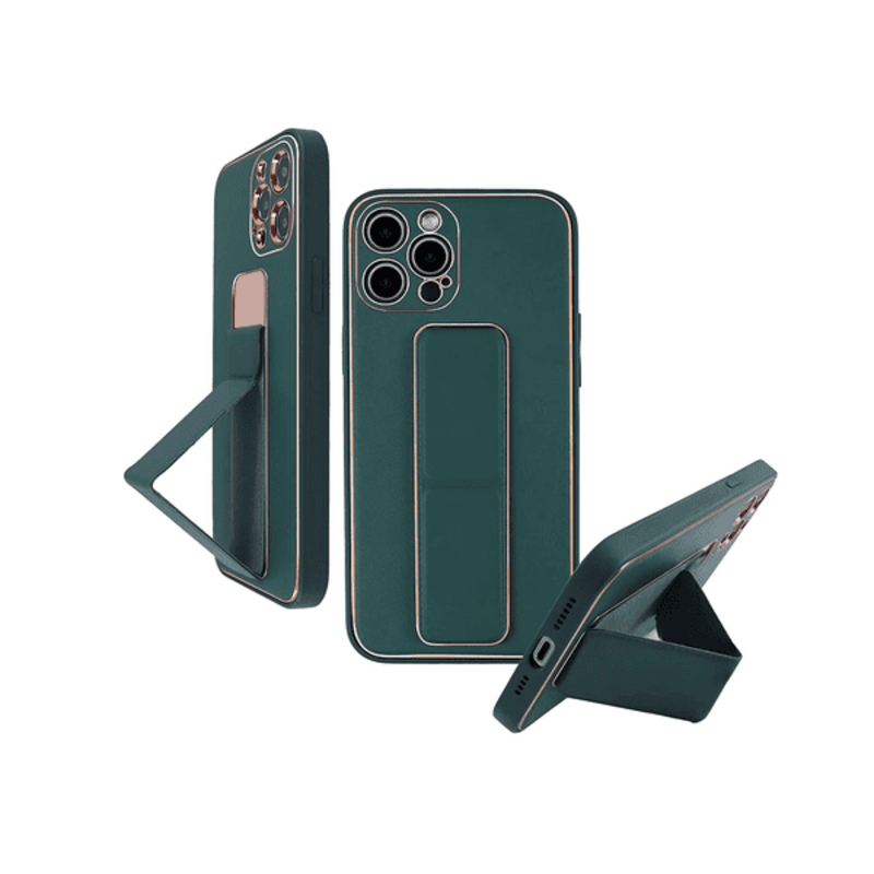 

N/a MY CHOICE LEATHER GRIP CASE IPHONE 14 PRO GREEN