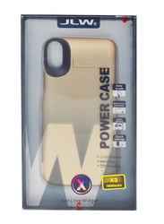 JLW Power Pack Apple iPhone X Phone Battery Case, Gold