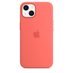 Apple iPhone 13 Silicone Case Original Mm253 Pink Pomelo With Magsafe