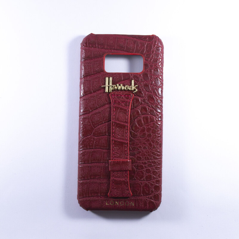 

N/a HARRODS HARD COVER GALAXY S8 RED