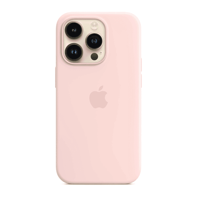 

N/a APPLE IPHONE 14 PRO SILICONE CASE CHALK PINK WITH MAGSAFE