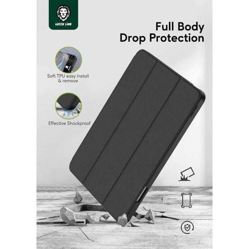 

N/a GREEN LION HOGO PREMIUM CASE WITH PENCIL IPAD 10.2 BLACK