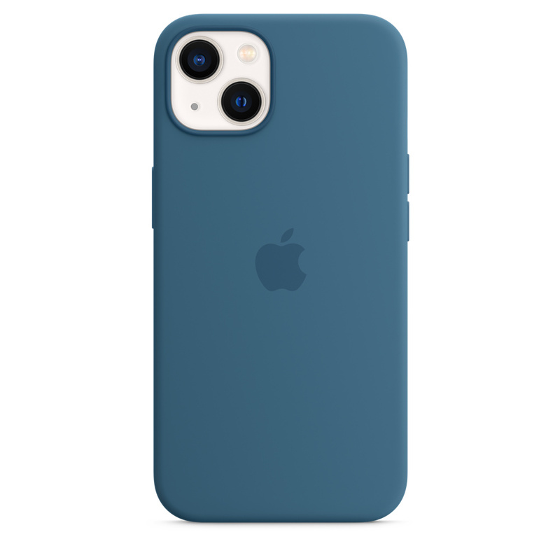 Apple iPhone 13 Silicone Case Original Mm273Ze/A Blue Jay With Magsafe