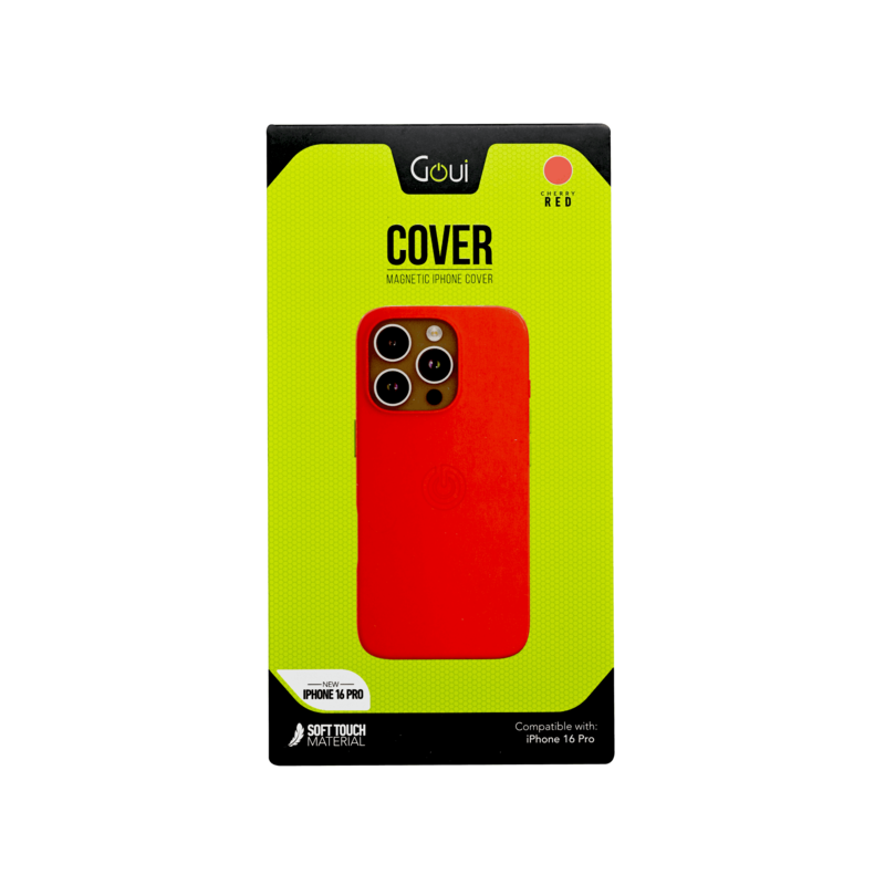 

N/a GOUI MAGNETIC CASE IPHONE 16 PRO CHERRY RED