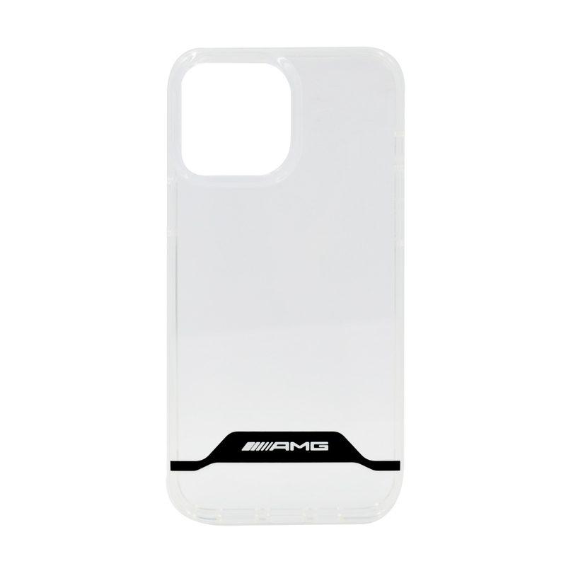 AMG Apple iPhone 13 Pro Max Amg Hard Case Matte Tpu Rim, Black/White