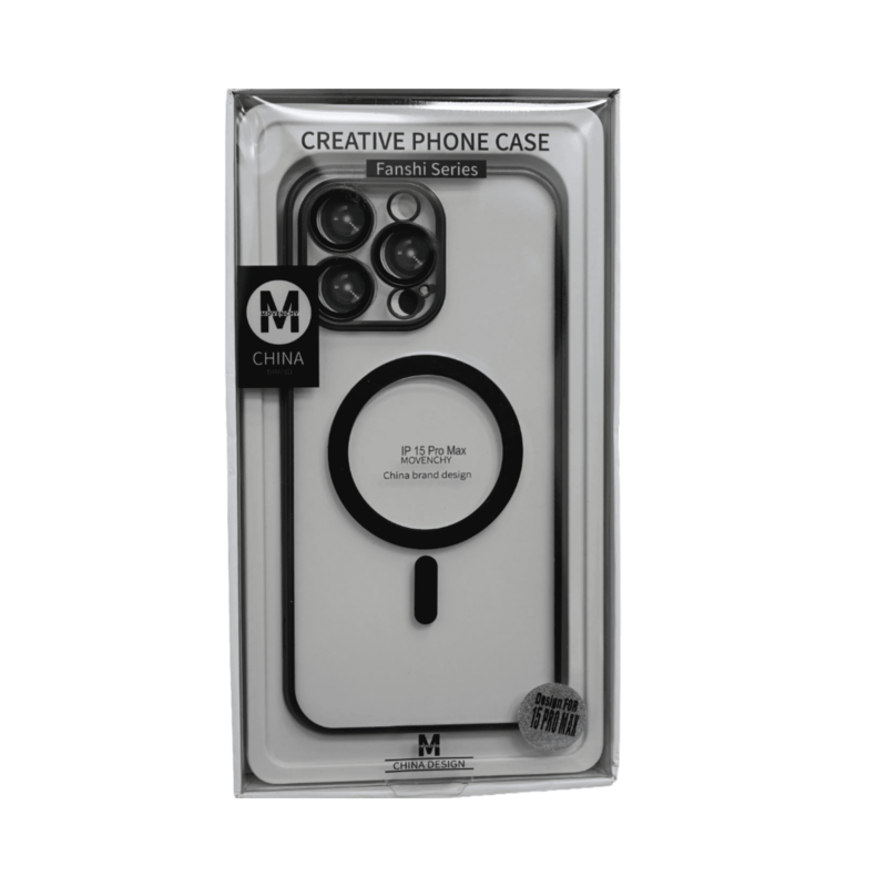 

N/a MOVENCHY TPU MAGSAFE CASE IPHONE 15 PRO MAX BLACK TITANIUM