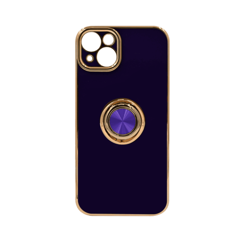 

N/a DEZOE RING DESIGN CASE IPHONE 15 PLUS PURPLE
