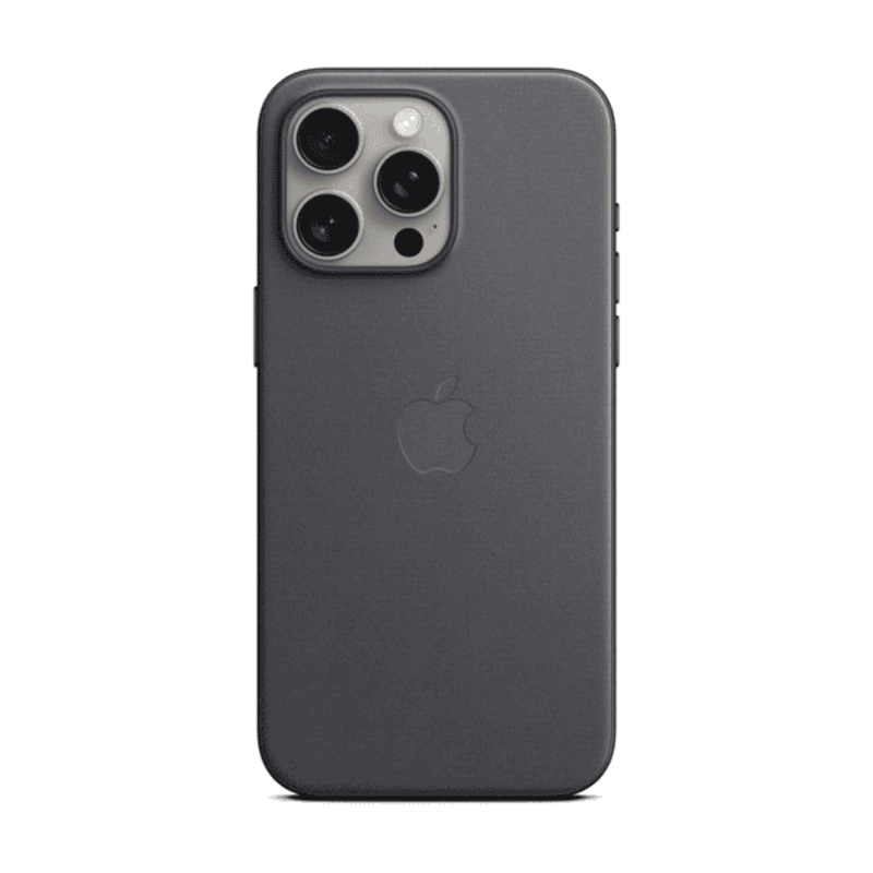 

N/a APPLE IPHONE 15 PRO MAX FINEWOVEN CASE BLACK WITH MAGSAFE