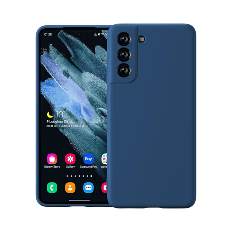 

N/a M SILICONE CASE GALAXY S21 FE BLUE