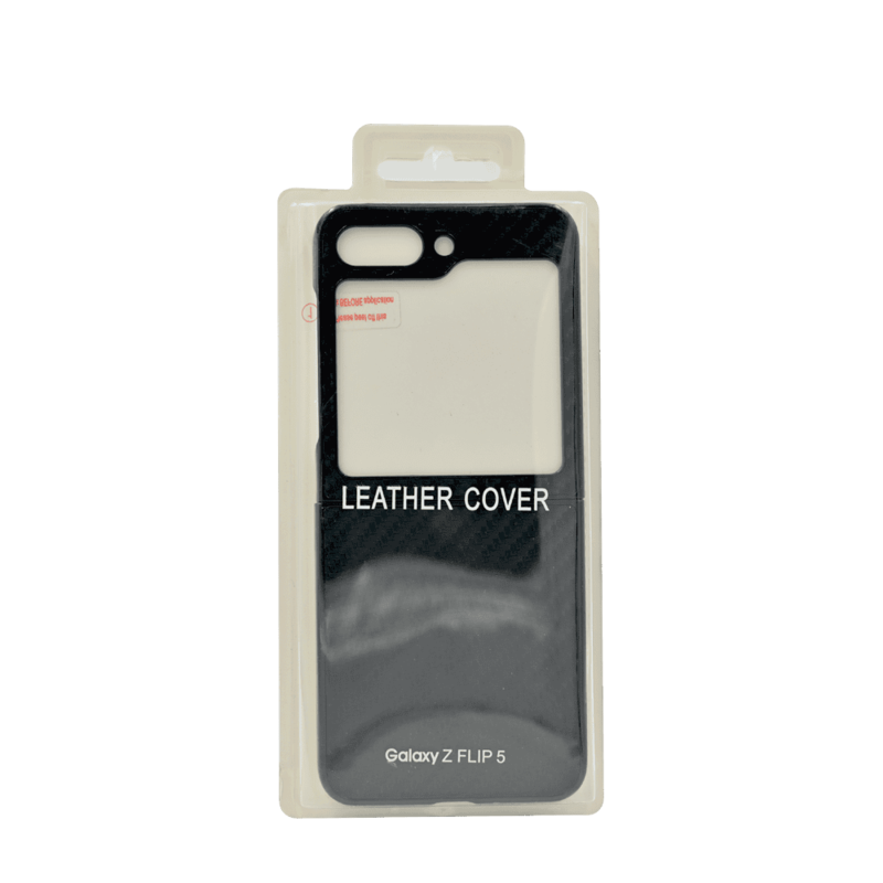 

N/a CARBON HARD CASE WITH GLASS GALAXY Z FLIP5 BLACK