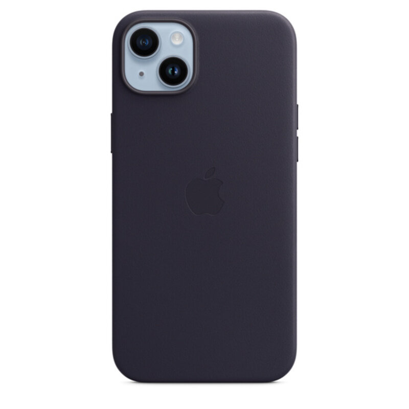 

N/a APPLE IPHONE 14 PLUS LEATHER CASE MPPC3Z INK WITH MAGSAFE