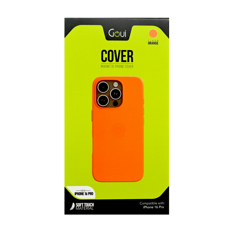 

N/a GOUI MAGNETIC CASE IPHONE 16 PRO TIGER ORANGE