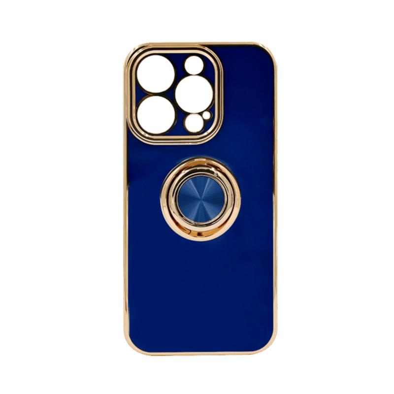 

N/a DEZOE RING DESIGN CASE IPHONE 15 PRO DARK BLUE
