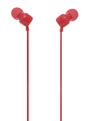 JBL Tune 110 Wireless / Bluetooth Neckband Headphones, Red