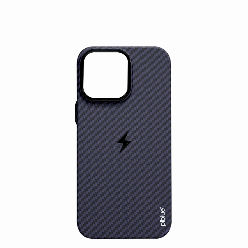 

N/a PIBLUE TWILL KEVLAR MAGNETIC IPHONE 14 PRO MAX PURPLE