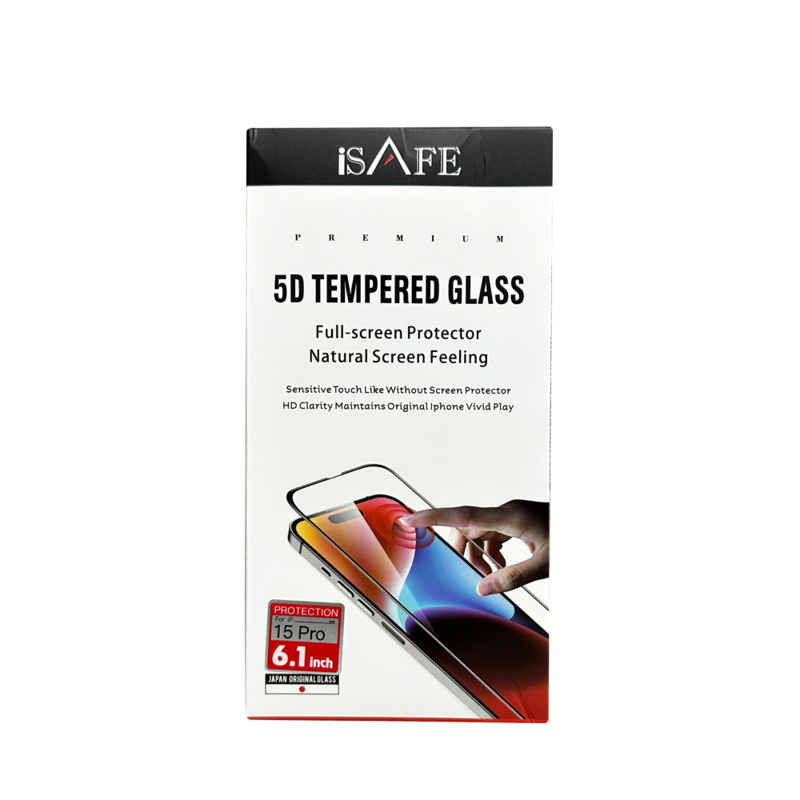 ISAFE HD GLASS SCREEN GUARD IPHONE 15 PRO