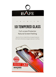 iSafe Apple iPhone 14 Matte 5D Tempered Glass Screen Guard, Clear