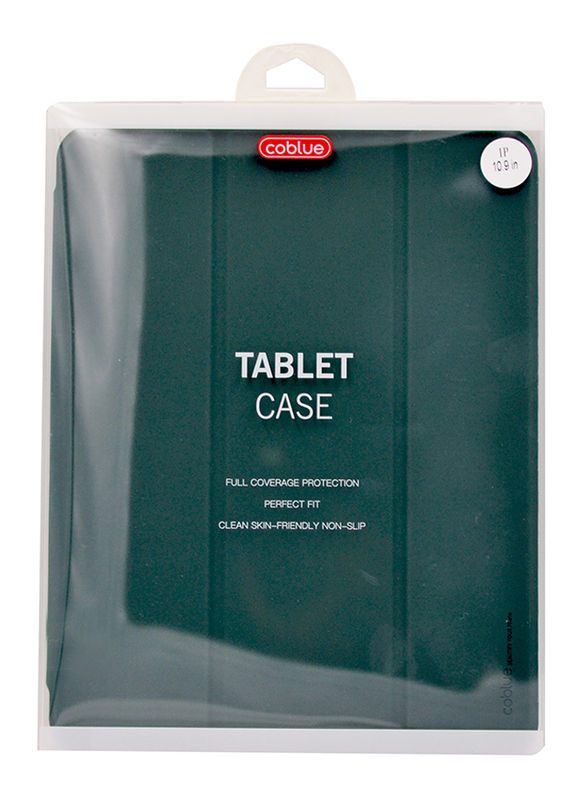 Coblue Apple iPad 10.9" Leather Tablet Case, Green