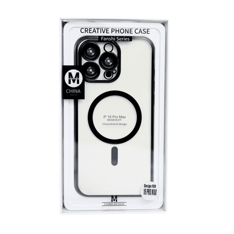 

N/a MOVENCHY TPU MAGSAFE CASE IPHONE 16 PRO MAX BLACK