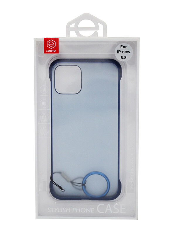

Eouro Apple iPhone 11 Pro Ring Mobile Phone Case Cover, Blue