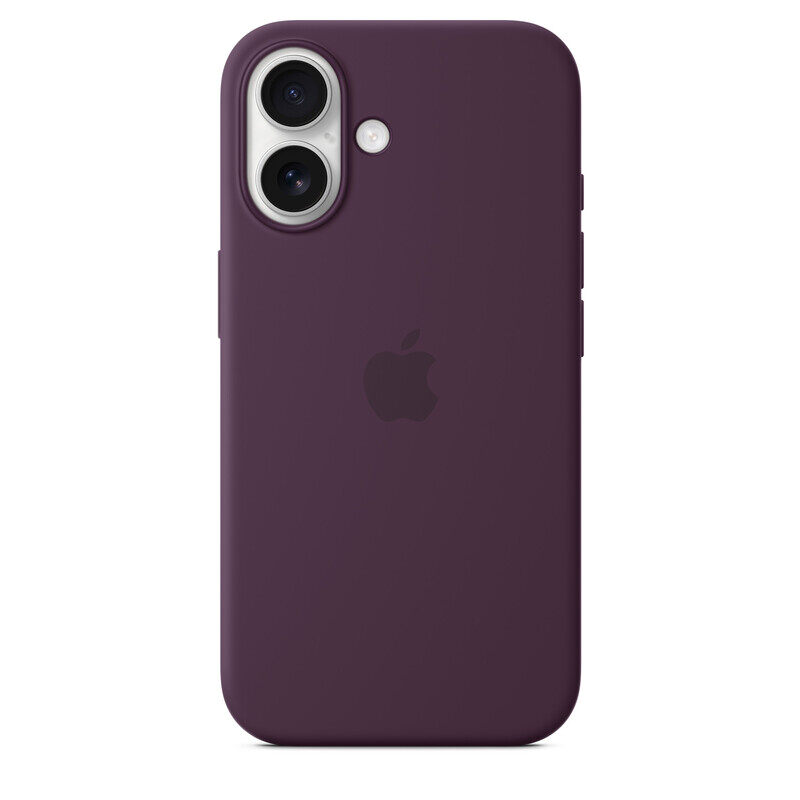 

APPLE IPHONE 16 PLUS SILICONE CASE WITH MAGSAFE MYYD3ZM/A PLUM