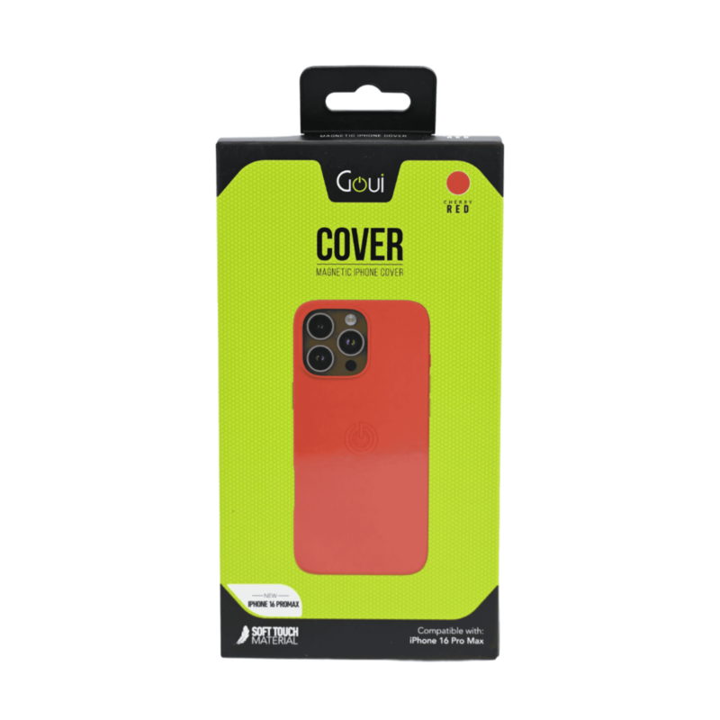 

N/a GOUI MAGNETIC CASE IPHONE 16 PRO MAX CHERRY RED