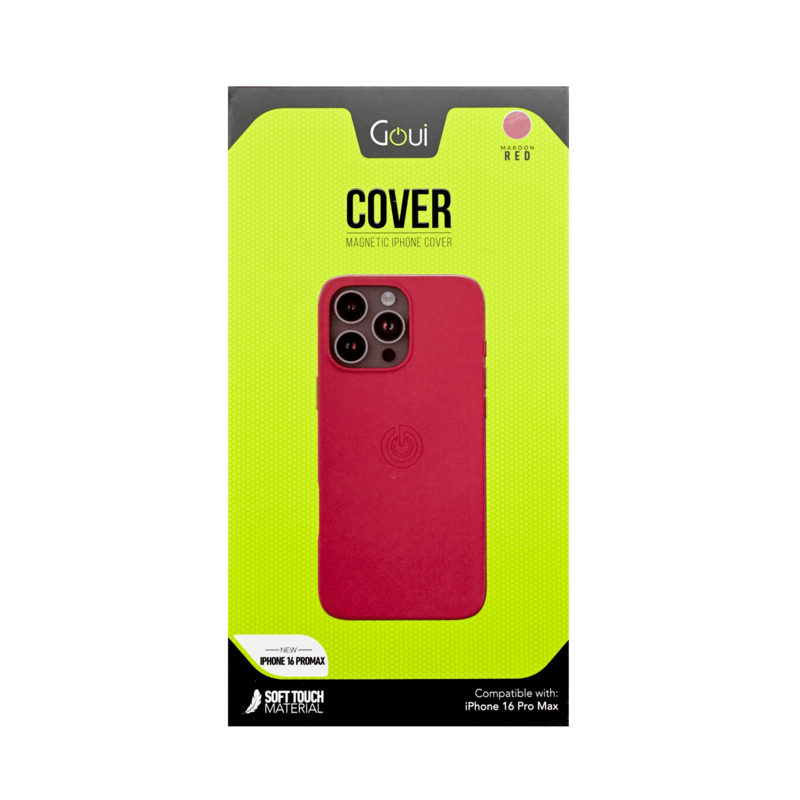 

N/a GOUI MAGNETIC CASE IPHONE 16 PRO MAX MAROON RED