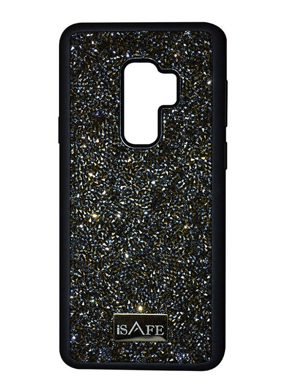 

iSafe Samsung Galaxy S9 Protective Mobile Phone Case Cover, Glitter Bling, Gold