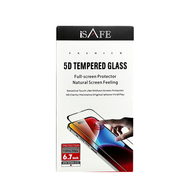 ISAFE HD GLASS SCREEN GUARD IPHONE 15 PRO MAX