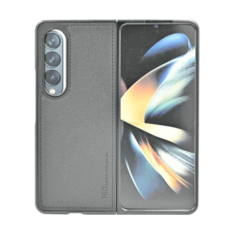 

N/a LEATHER HARD CASE GALAXY FOLD4 BLACK