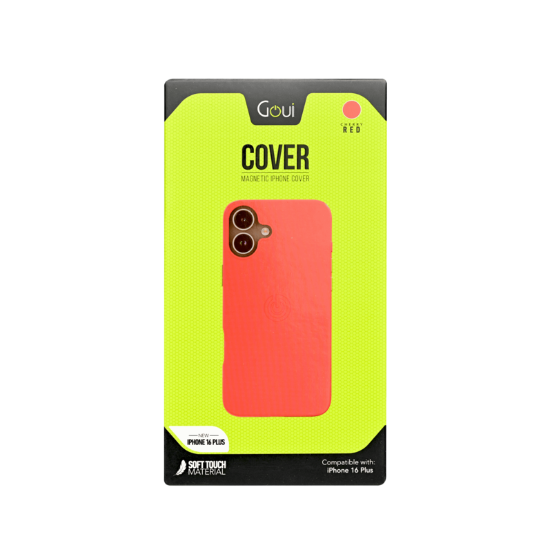 

N/a GOUI MAGNETIC CASE IPHONE 16 PLUS CHERRY RED