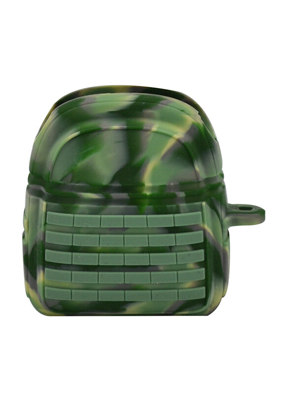

StopTime Pubg Airpod Silicone Case for Apple AirPod, Green