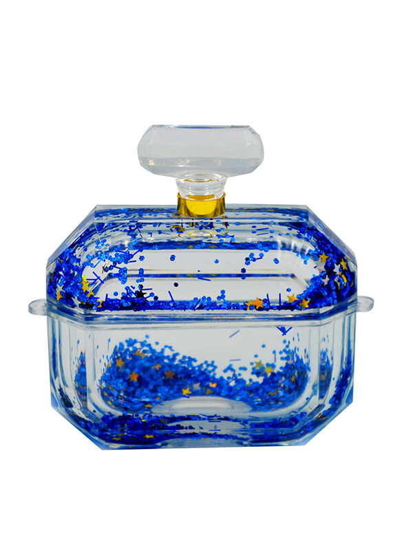 

Generic Liquid Glitter Design Case for Apple Airpods Pro, White