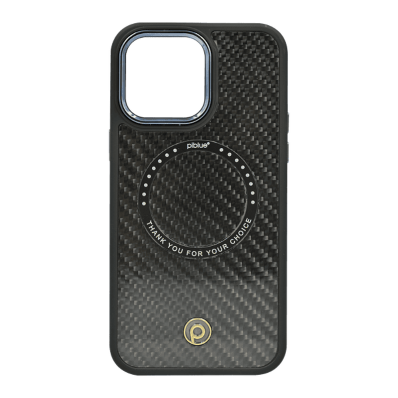 

N/a PIBLUE CARBON FIBER MAGNETIC CASE IPHONE 14 PRO MAX BLACK