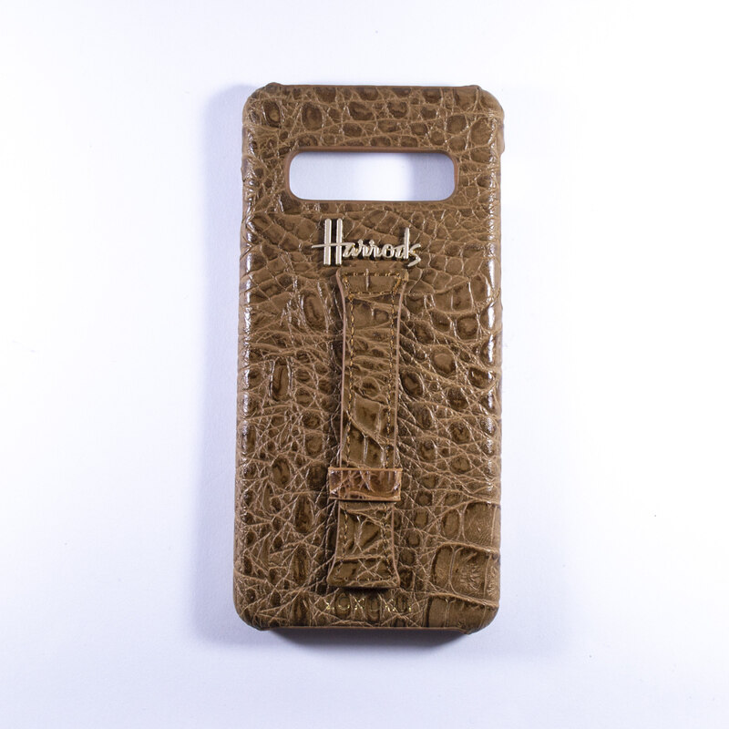 

N/a HARRODS HARD COVER GALAXY S10 BROWN