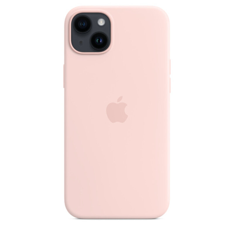 

N/a APPLE IPHONE 14 PLUS SILICONE CASE MPT73Z CHALK PINK WITH MAGSAFE