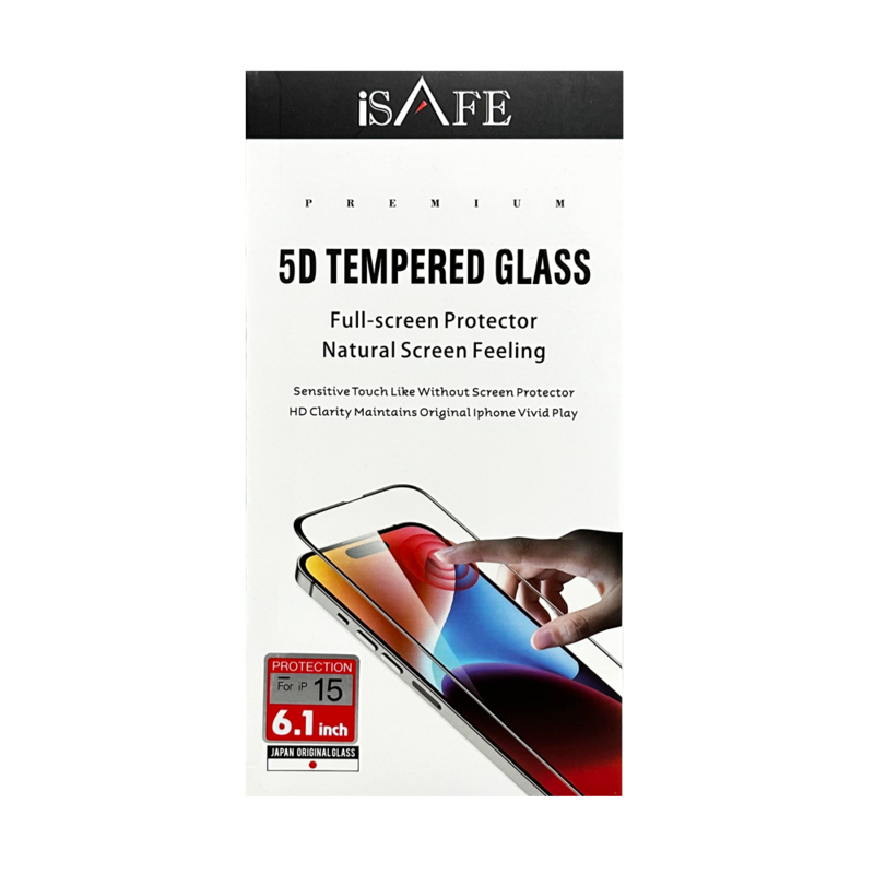 ISAFE HD GLASS SCREEN GUARD IPHONE 15