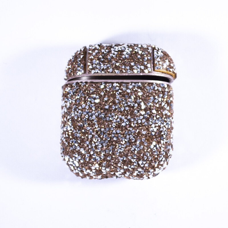 

N/a BLING WORLD STONE AIRPOD CASE ROSEGOLD