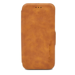 JSJM Apple iPhone 13 Pro Max Bc Jsjm Book Cover, Brown