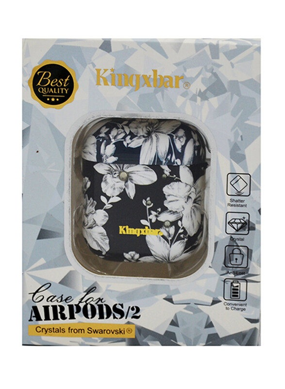 

Kingxbar Stone Crystal Case for Apple AirPods 2, Multicolour