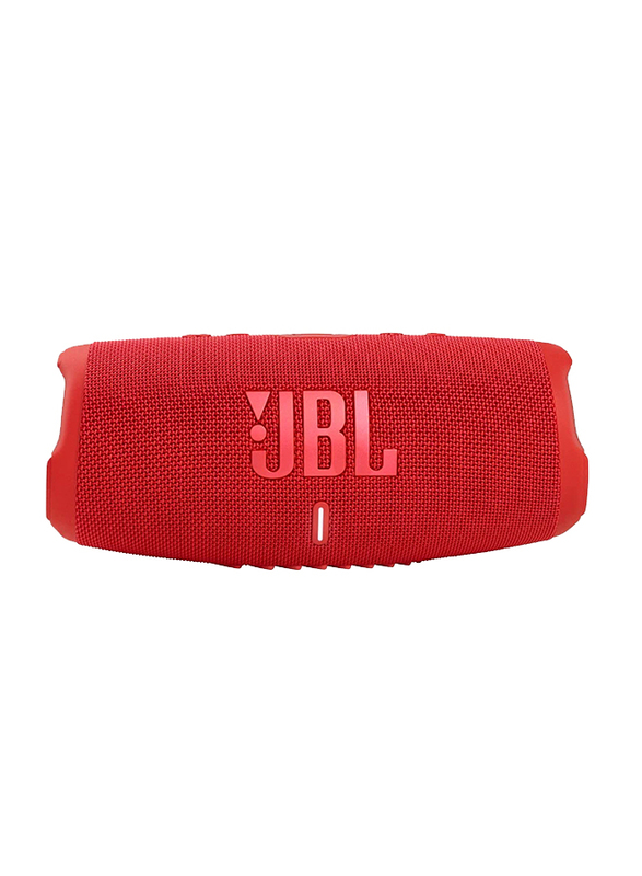 JBL Charge 5 Portable Water Resistant Wireless Bluetooth Speaker, Red