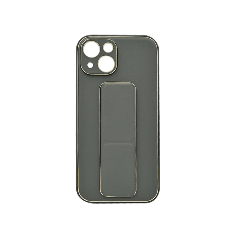 

N/a MY CHOICE LEATHER GRIP COVER IPHONE 15 NIGHT GREEN