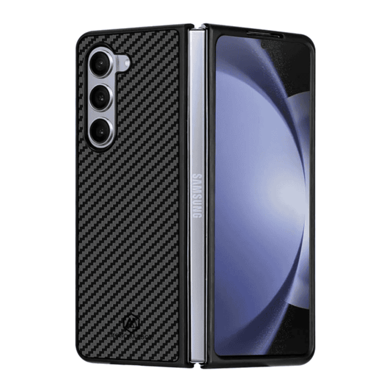 

N/a CARBON HARD CASE WITH GLASS GALAXY Z FOLD5 BLACK