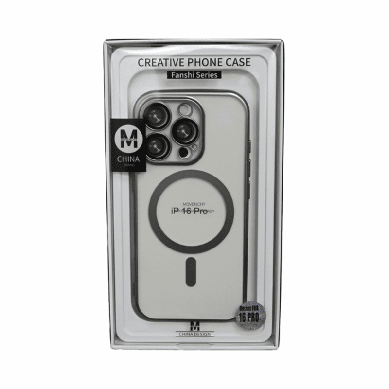 

N/a MOVENCHY TPU MAGSAFE CASE IPHONE 15 PRO MAX SILVER